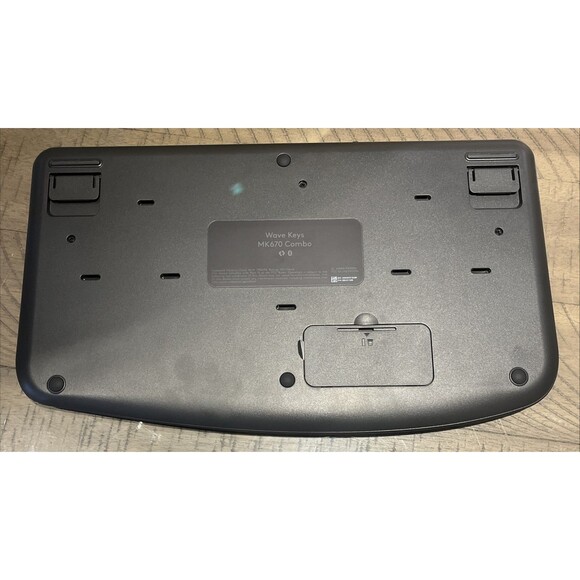 Logitech Wave Keys MK670 Keyboard ONLY No USB Dongle Bluetooth WORKS NEW NIB - Picture 4 of 5